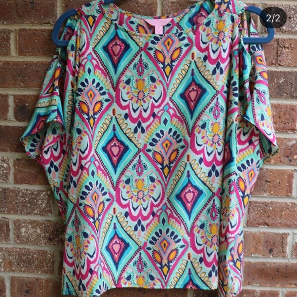 Lilly Pulitzer Silk Blouse
